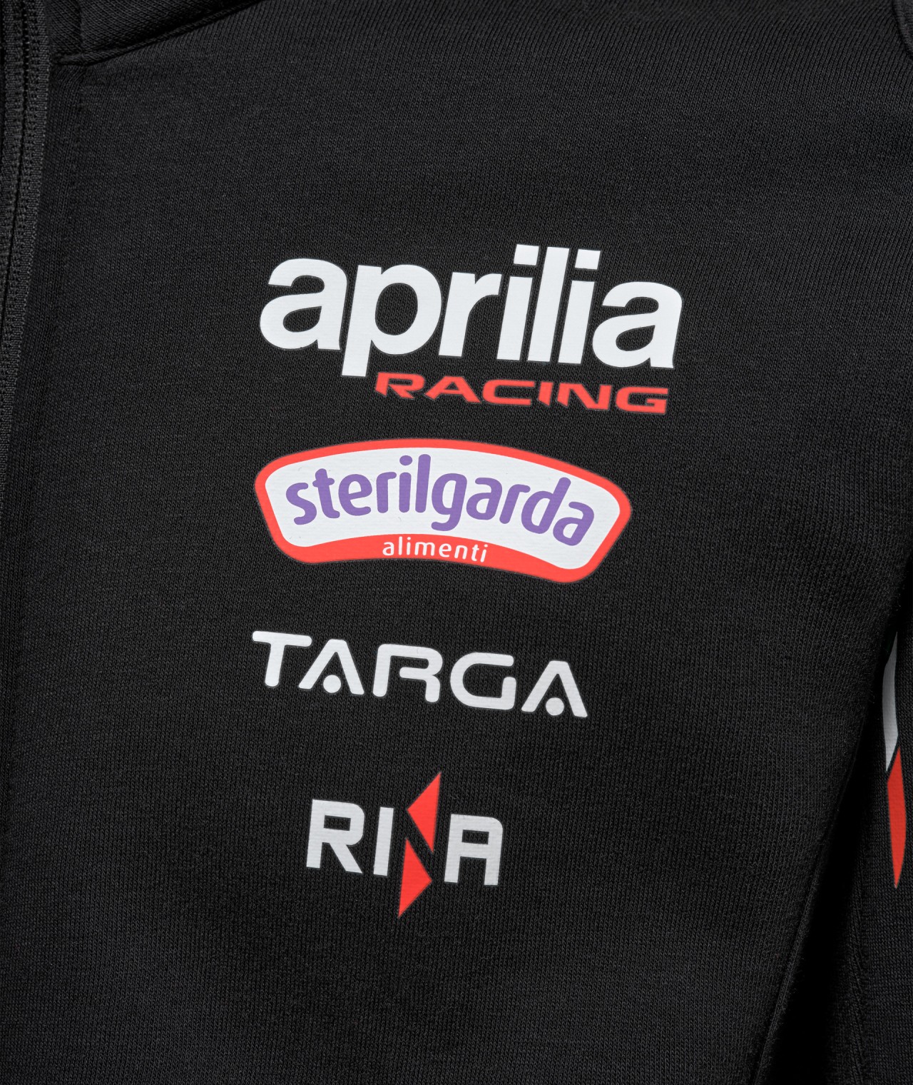 Aprilia Softshelljacke Racing Team Replica 2026 Herren schwarz