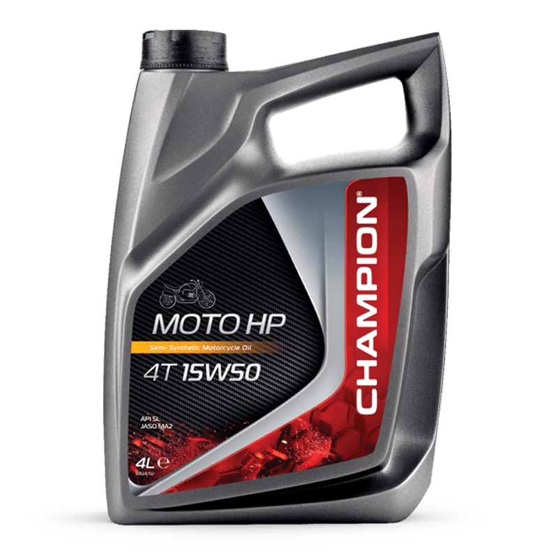 CHAMPION®  Moto HP 4T 15W-50 Motoröl - 4 Liter - Aprilia Dorsoduro Factory (2010-2011)