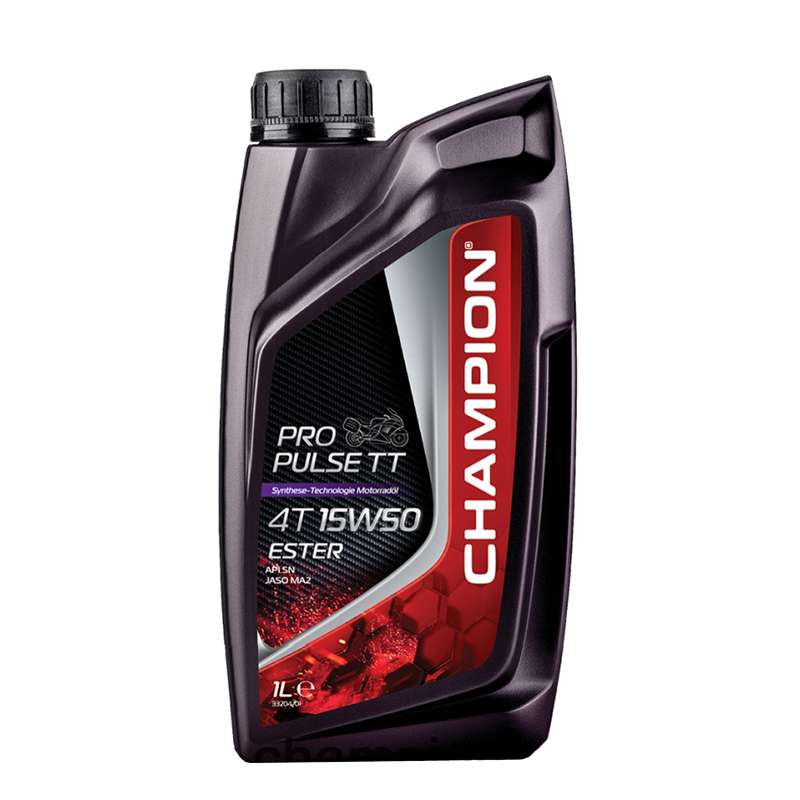 CHAMPION®  Pro Pulse TT 4T 15W-50 Ester Motoröl - 1 Liter - Aprilia Dorsoduro Factory (2010-2011)