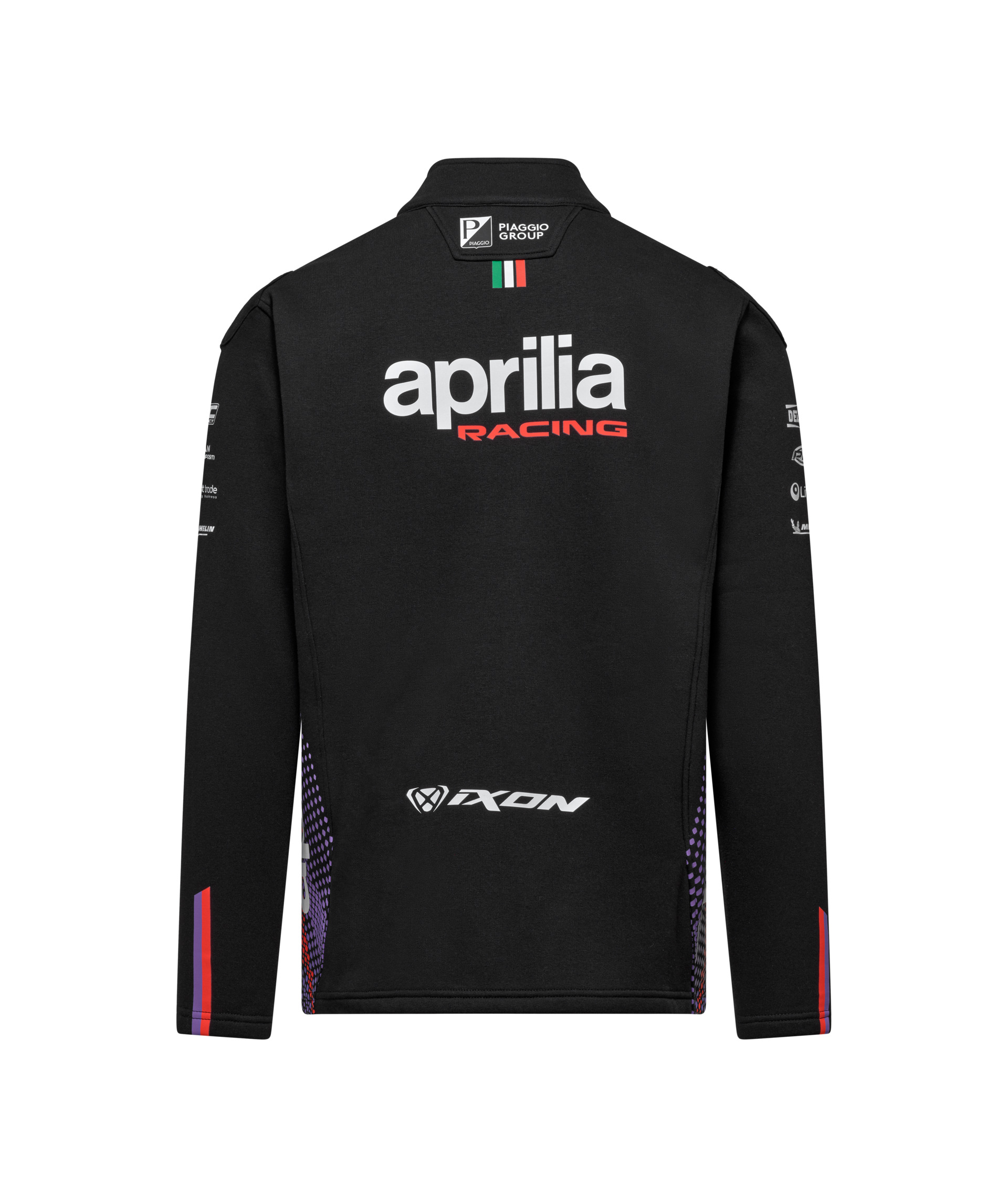 Aprilia Sweatshirt mit Reißverschluss Racing Team Replica 2026 Herren schwarz