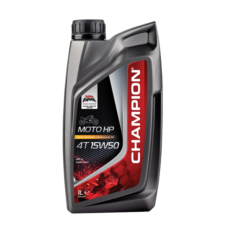 CHAMPION®  Moto HP 4T 15W-50 Motoröl - 1 Liter - Aprilia Dorsoduro Factory (2010-2011)