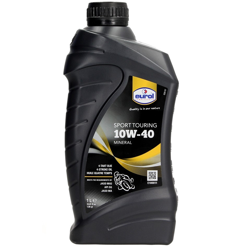 Eurol Motoröl 4-Takt, 1 l, SAE 10W-40, Sport Touring, mineralisch