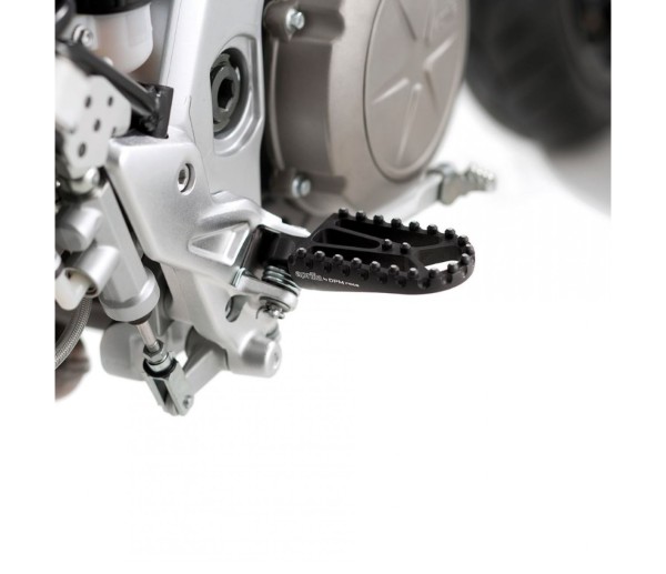 Original Aprilia Fußrastensatz, Racing / ohne ABE - Caponord Dorsoduro